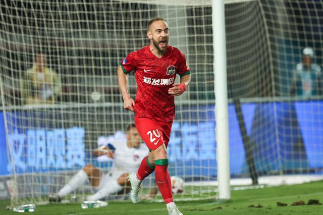 【中超】科维奇2球尹聪耀破门 河南2比1逆转梅州